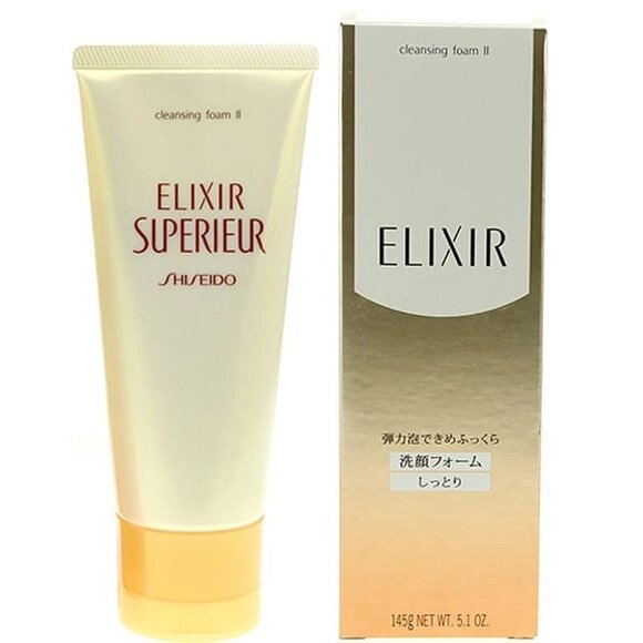 Пенка для умывания для нормальной и сухой кожи SHISEIDO Elixir Superieur Cleansing Foam II... от компании Ginza Street | Японские витамины и косметика - фото 1