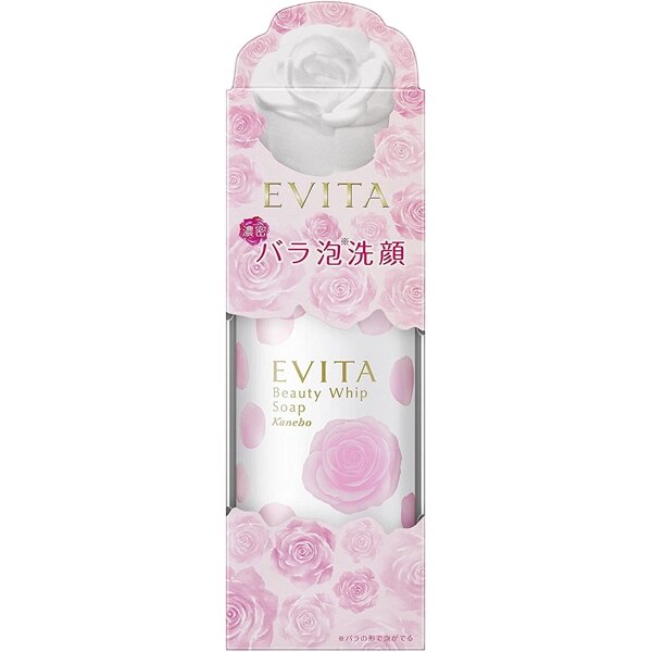 Пенка для умывания роза KANEBO Evita Botaniс Beauty Whip Soap, Япония, 150 гр от компании Ginza Street | Японские витамины и косметика - фото 1