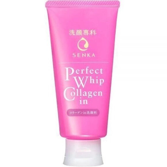Пенка с коллагеном для умывания SHISEIDO Hada Senka Perfect Whip Collagen In, 120 мл от компании Ginza Street | Японские витамины и косметика - фото 1