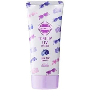 Солнцезащитная эссенция KOSE Suncut Tone Up UV Essence SPF 50, Япония, 80 гр