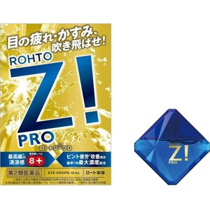 Освежающие капли для глаз Rohto Z! Pro, Япония 12 мл