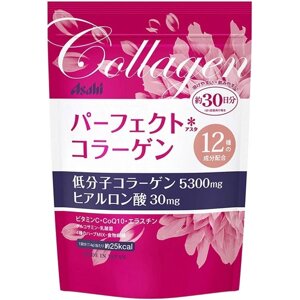 Амино коллаген и гиалуроновая кислота ASAHI Perfect Collagen Powder, 225 гр на 30 дней
