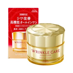 Увлажняющий крем-гель для лица с лифтинг эффектом KOSE Grace One Wrinkle Care Moist Gel, 100 гр