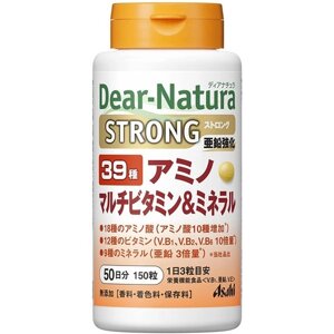 Комплекс мультивитаминов, минералов и аминокислот ASAHI Dear-Natura STRONG Япония