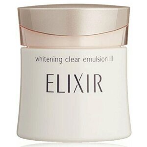 Увлажняющая отбеливающая эмульсия для сухой кожи SHISEIDO Elixir White Whitening Clear Emu