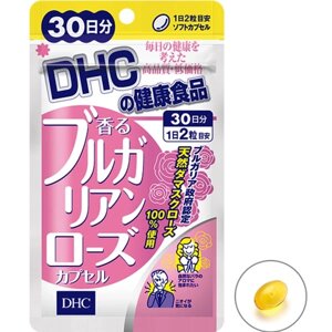 Болгарская роза для запаха тела "съедобные духи" DHC, Япония, 60 шт на 60 дн