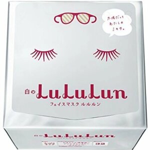 Увлажняющая антиоксидантная маска LULULUN White Mask, Япония, 32 шт