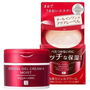 Увлажняющий коллагеновый гель-крем SHISEIDO Aqualabel Special Gel Cream, 90 гр, Япония