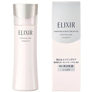Увлажняющая отбеливающая эмульсия для комбинированной и сухой кожи SHISEIDO Elixir White