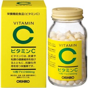 Витамин C ORIHIRO, Япония 300 шт на 30 дней