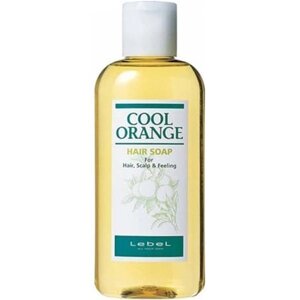 Шампунь для жирной кожи головы и волос Cool Orange Hair Soap Cool LEBEL - 200 мл, Япония