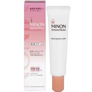 Японский Увлажняющий крем для чувствительной кожи лица с аминокислотами против мелких морщин MINON ...