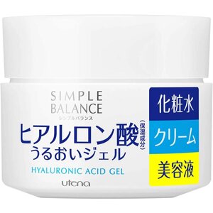 Увлажняющий гель для лица 3 в 1 с тремя видами гиалуроновой кислоты UTENA Simple Balance, 100 гр