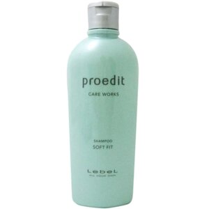 Увлажняющий шампунь для сухих и поврежденных волос Proedit Shampoo Soft Fit LEBEL Япония - 300 мл