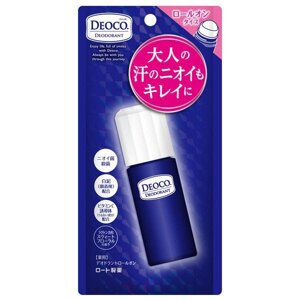 Роликовый лечебный дезодорант ROHTO Deoco Medicated Deodorant Roll-On, Япония, 30 мл