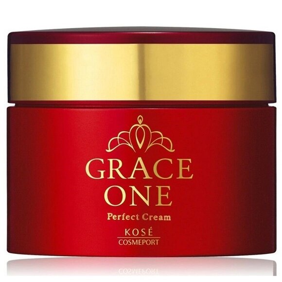 Питательный крем для возрастной кожи KOSE Cosmeport Grace One Cream, 100 гр, Япония от компании Ginza Street | Японские витамины и косметика - фото 1