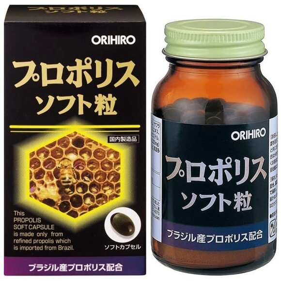 Прополис ORIHIRO, Япония 120 шт на 30 дней от компании Ginza Street | Японские витамины и косметика - фото 1
