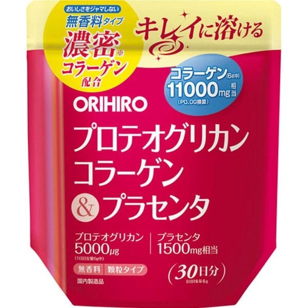 Протеогликан, коллаген, плацента ORIHIRO, Япония  180 гр. от компании Ginza Street | Японские витамины и косметика - фото 1