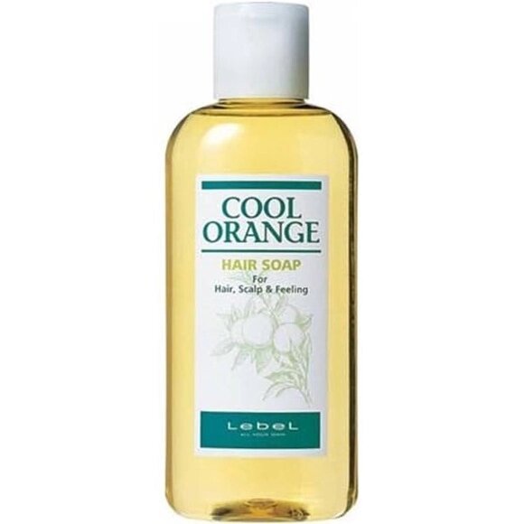 Шампунь для жирной кожи головы и волос Cool Orange Hair Soap Cool LEBEL - 200 мл, Япония от компании Ginza Street | Японские витамины и косметика - фото 1