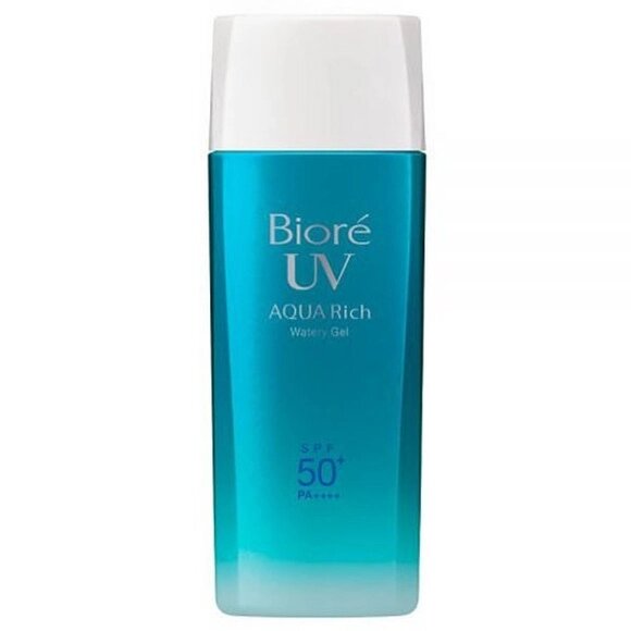 Солнцезащитный гель-флюид для тела и лица SPF 50+ KAO Biore UV Aqua Rich Water от компании Ginza Street | Японские витамины и косметика - фото 1