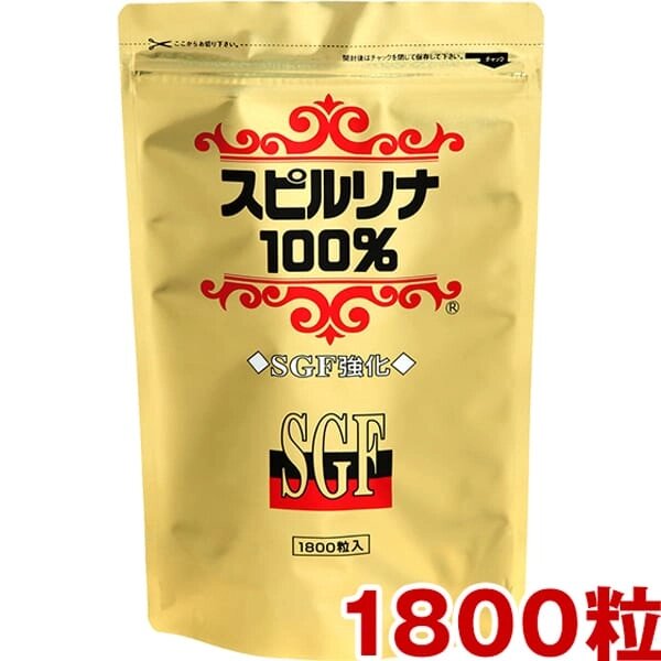 Спирулина SGF ALGAE, Япония, 1800 штук на 45 дней от компании Ginza Street | Японские витамины и косметика - фото 1