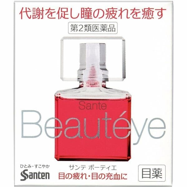 Увлажняющие глазные капли для женщин SANTE Beauteye, Япония 12 мл от компании Ginza Street | Японские витамины и косметика - фото 1