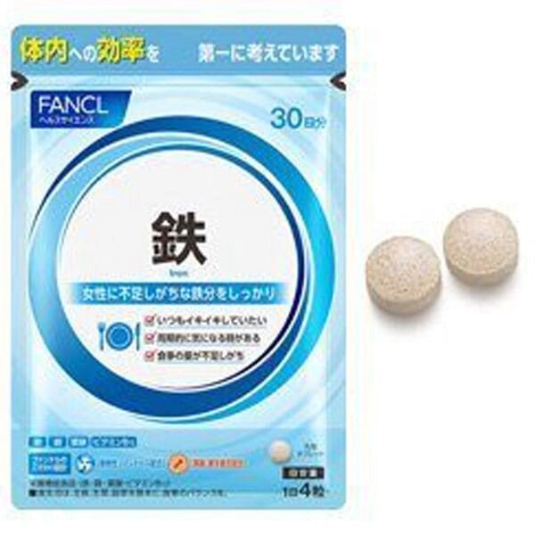 Железо + Минеральный Комплекс FANCL, Япония, 120 шт на 30 дней от компании Ginza Street | Японские витамины и косметика - фото 1