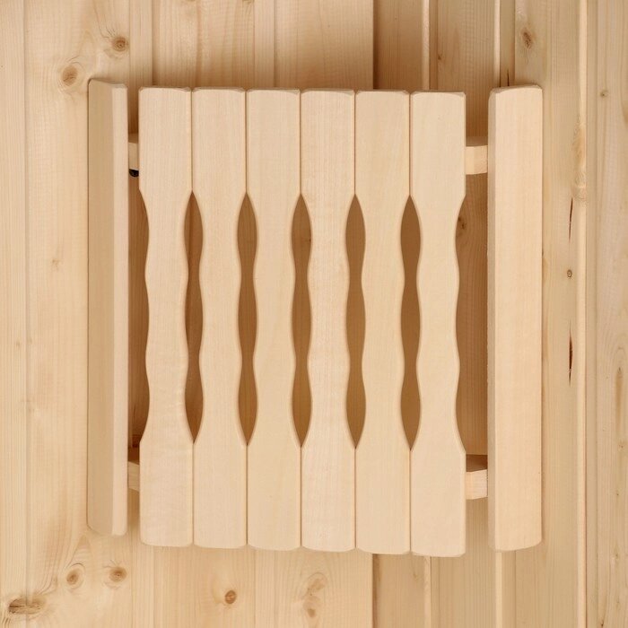 Абажур деревянный, угловой "Плоский" 29х27,5х6 см от компании Интернет - магазин Flap - фото 1