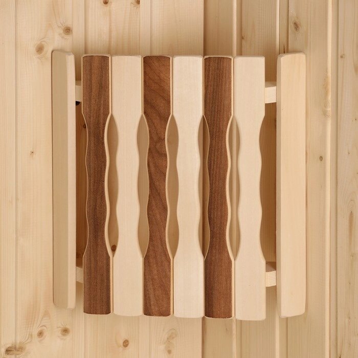 Абажур деревянный, угловой "Плоский Термо-5" 29,5х23х16 см от компании Интернет - магазин Flap - фото 1