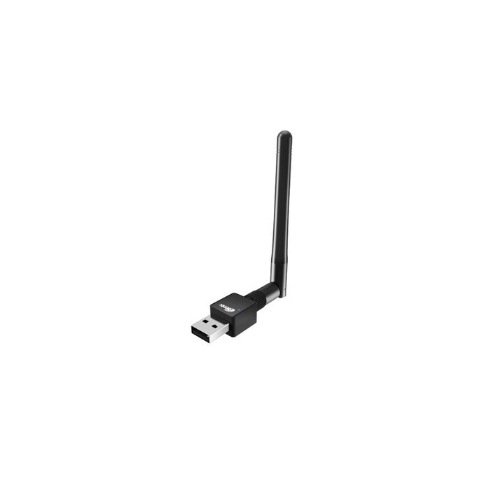 Адаптер W-iFi RITMIX RWA-220, с антенной, USB, 150 Мбит/с, чёрный от компании Интернет - магазин Flap - фото 1