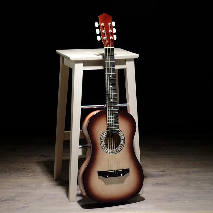 Акустическая гитара 6-ти струнная, размер 3/4, струны металл от компании Интернет - магазин Flap - фото 1