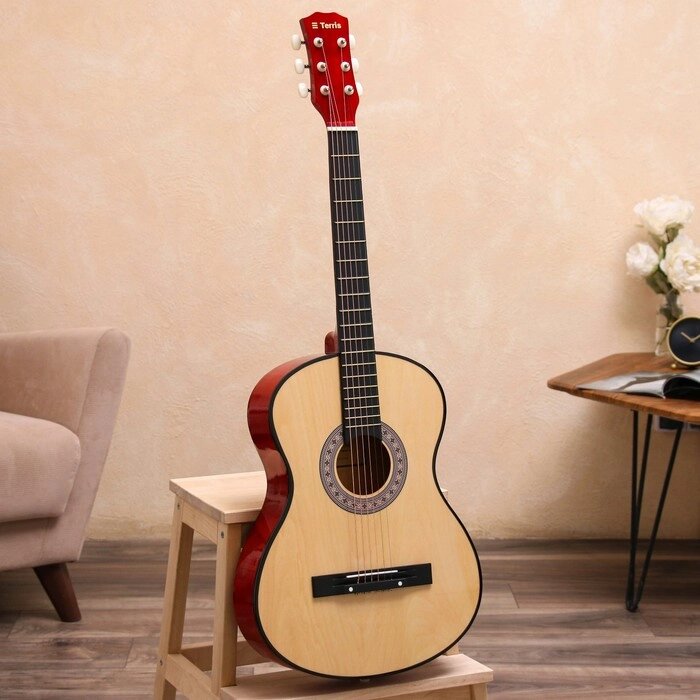 Акустическая гитара TERRIS TF-3805A NA, цвет натуральный от компании Интернет - магазин Flap - фото 1