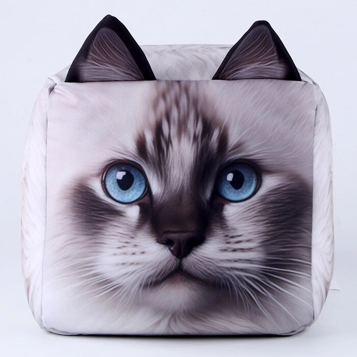 Антистресс кубы «кот», белый от компании Интернет - магазин Flap - фото 1