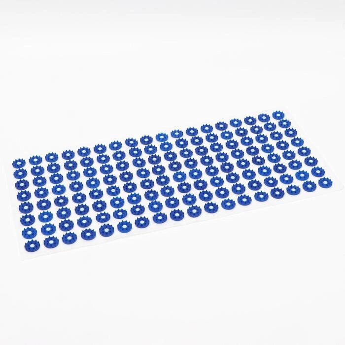 Аппликатор "Кузнецова", 144 колючки, спанбонд, 26 х 56 см, синий. от компании Интернет - магазин Flap - фото 1