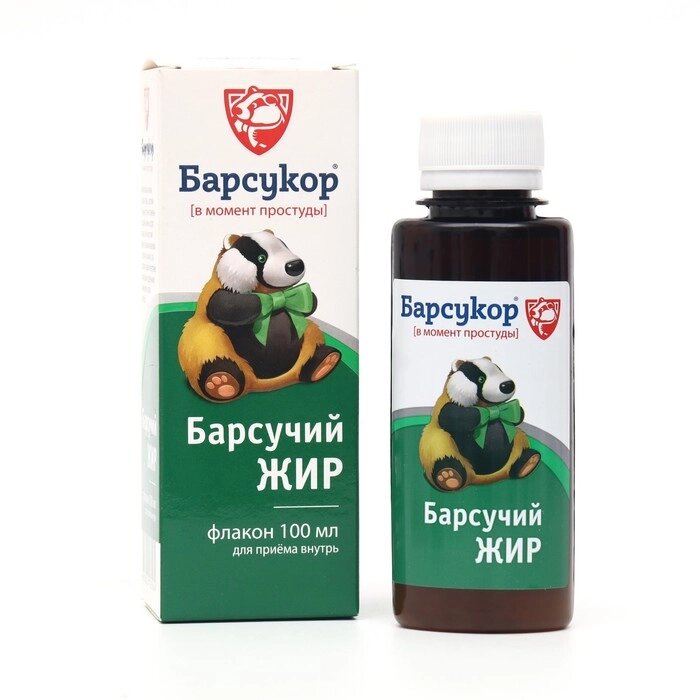Барсучий жир Барсукор 100 мл от компании Интернет - магазин Flap - фото 1