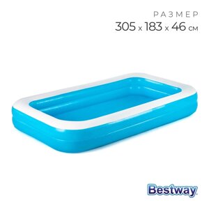 Бассейн надувной, 305 x 183 x 46 см, 54150 Bestway