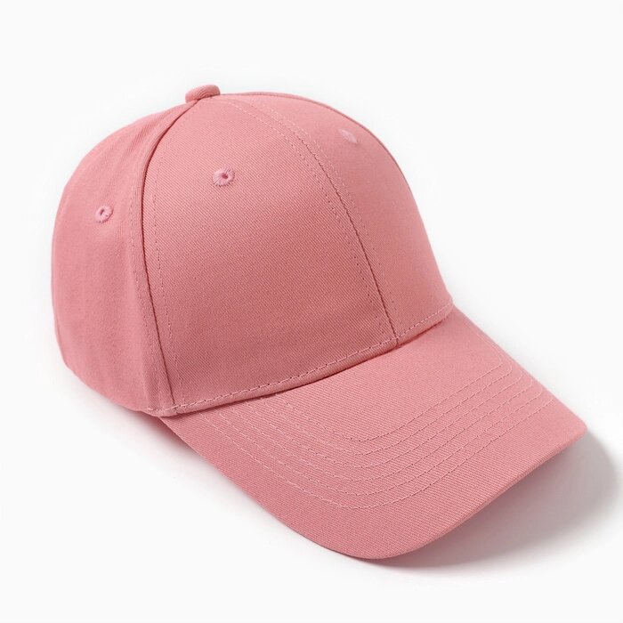 Бейсболка женская, цвет розовый, размер 56-58 от компании Интернет - магазин Flap - фото 1
