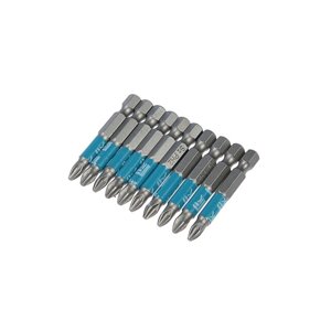 Биты Remocolor, сталь S2, 1/4" Е, PH2 х 50 мм, намагниченные, 10 шт.