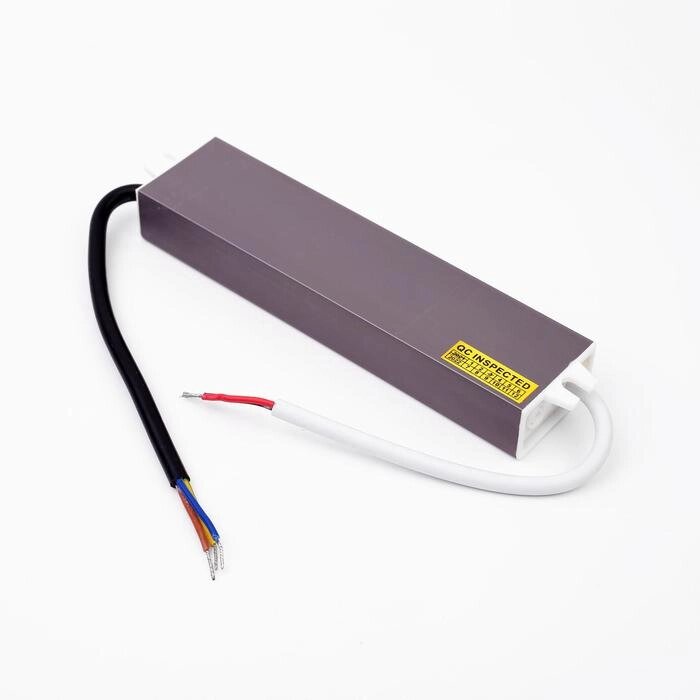 Блок питания Ecola для светодиодной ленты 12 В, 60 Вт, IP67 от компании Интернет - магазин Flap - фото 1