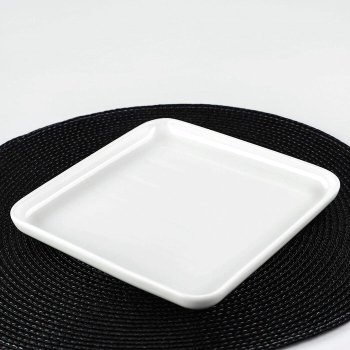 Блюдо фарфоровое Wilmax, d=19 см, цвет белый от компании Интернет - магазин Flap - фото 1
