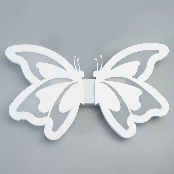 Бра "Бабочка" LED 10Вт 4000K белый 24х4,5х25 см от компании Интернет - магазин Flap - фото 1