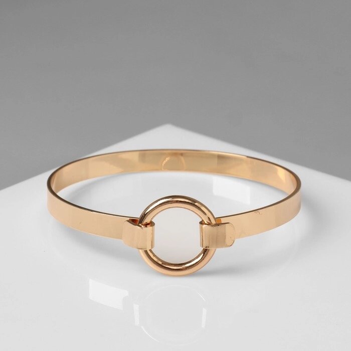 Браслет металл «Афина» кольцо, цвет золото от компании Интернет - магазин Flap - фото 1