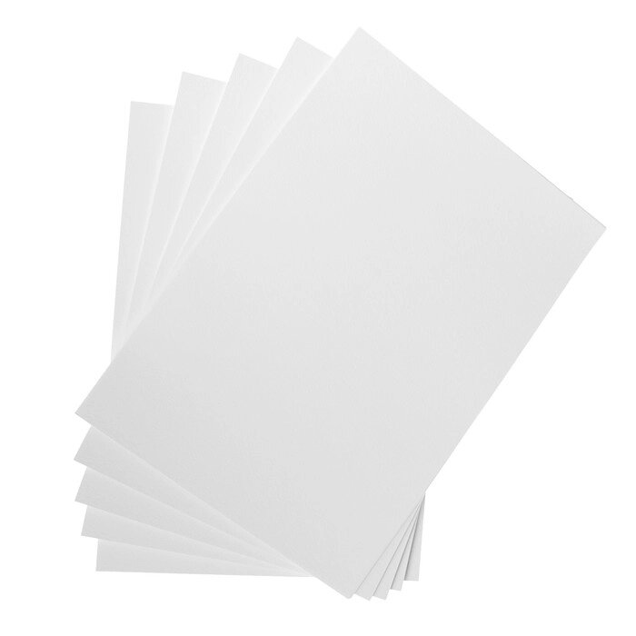 Бумага для рисования А2, 5 листов, 50% хлопка, 300 г/м² от компании Интернет - магазин Flap - фото 1