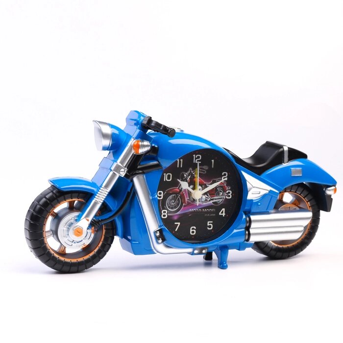 Часы - будильник "Мотоцикл", с подвесом, 27 х 13 см, d-8 см, АА от компании Интернет - магазин Flap - фото 1