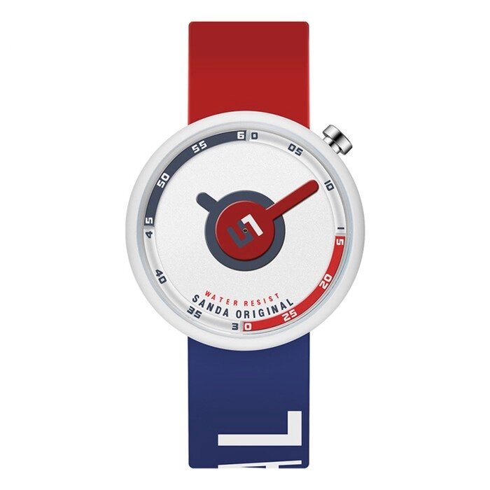 Часы наручные, d-4 см, водонепроницаемые, ремешок силикон от компании Интернет - магазин Flap - фото 1