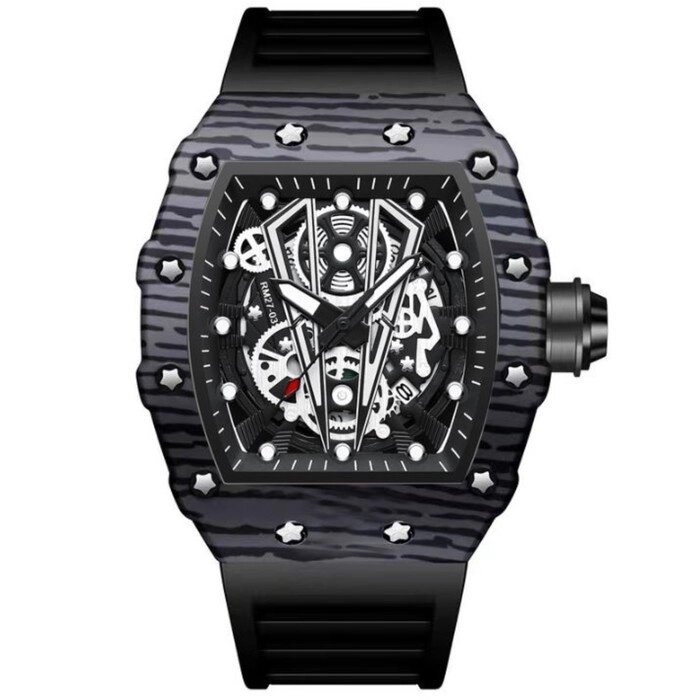 Часы наручные кварцевые мужские, ремешок l-26 см, 3 АТМ от компании Интернет - магазин Flap - фото 1