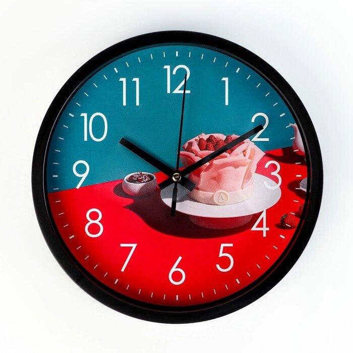 Часы настенные "Десерт", d-20 см, плавный ход от компании Интернет - магазин Flap - фото 1