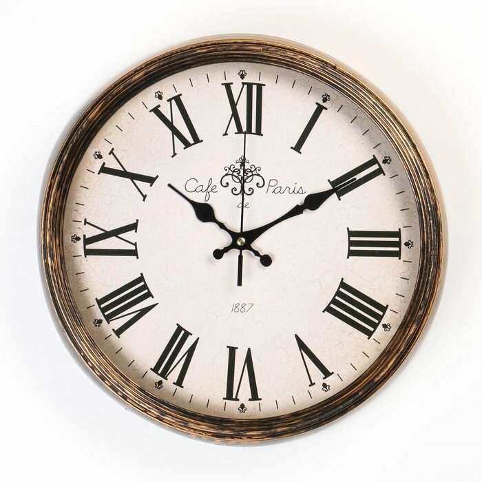 Часы настенные "Хлоя", d-37 см, дискретный ход от компании Интернет - магазин Flap - фото 1