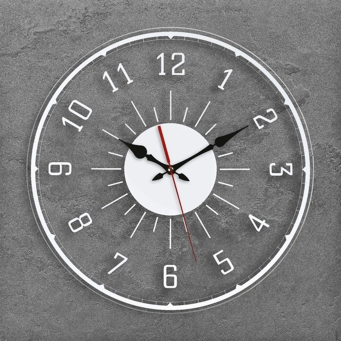 Часы настенные, интерьерные "Лофт 1", d-39 см, бесшумные от компании Интернет - магазин Flap - фото 1
