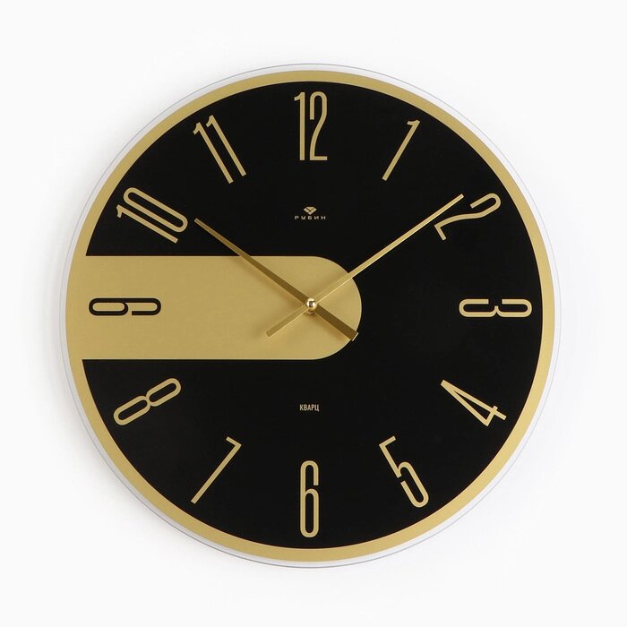 Часы настенные, интерьерные "Стиль", бесшумные, d-39 см от компании Интернет - магазин Flap - фото 1